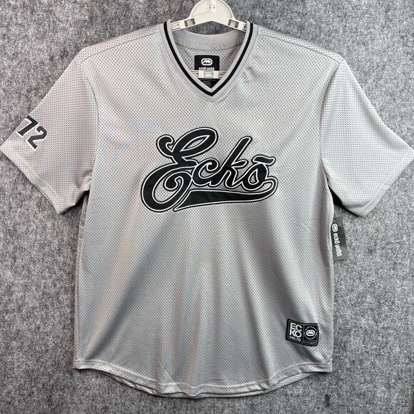 Ecko Unltd Other - ECKO UNLTD. Mens Activewear Shirt Size L Gray Black Grey Marled